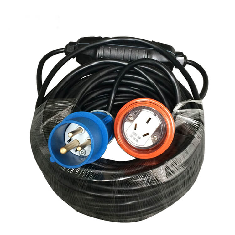 RCD protected plugs with cable
