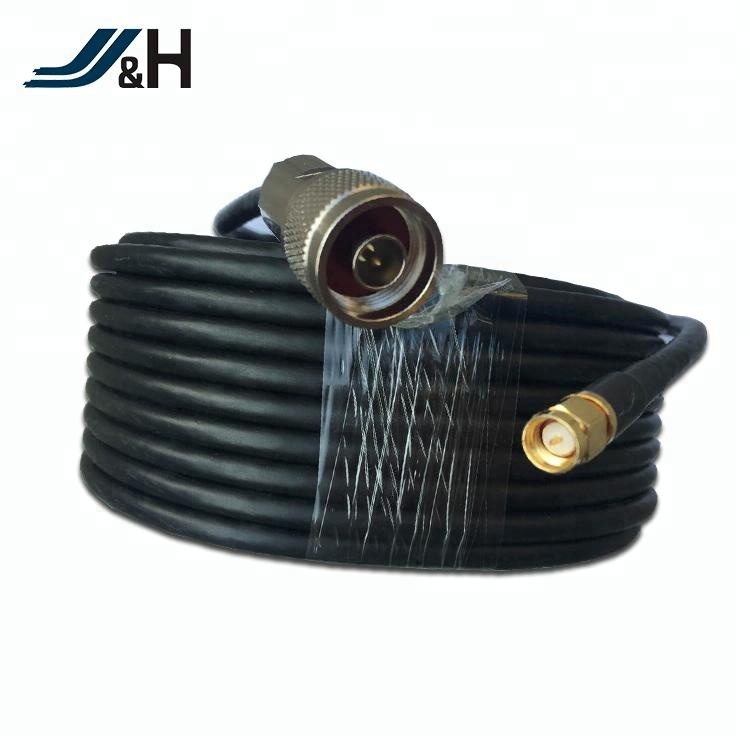Low Loss 50hom LMR240 LMR400 Coaxial Cable with N-Male-SMA Male Connector