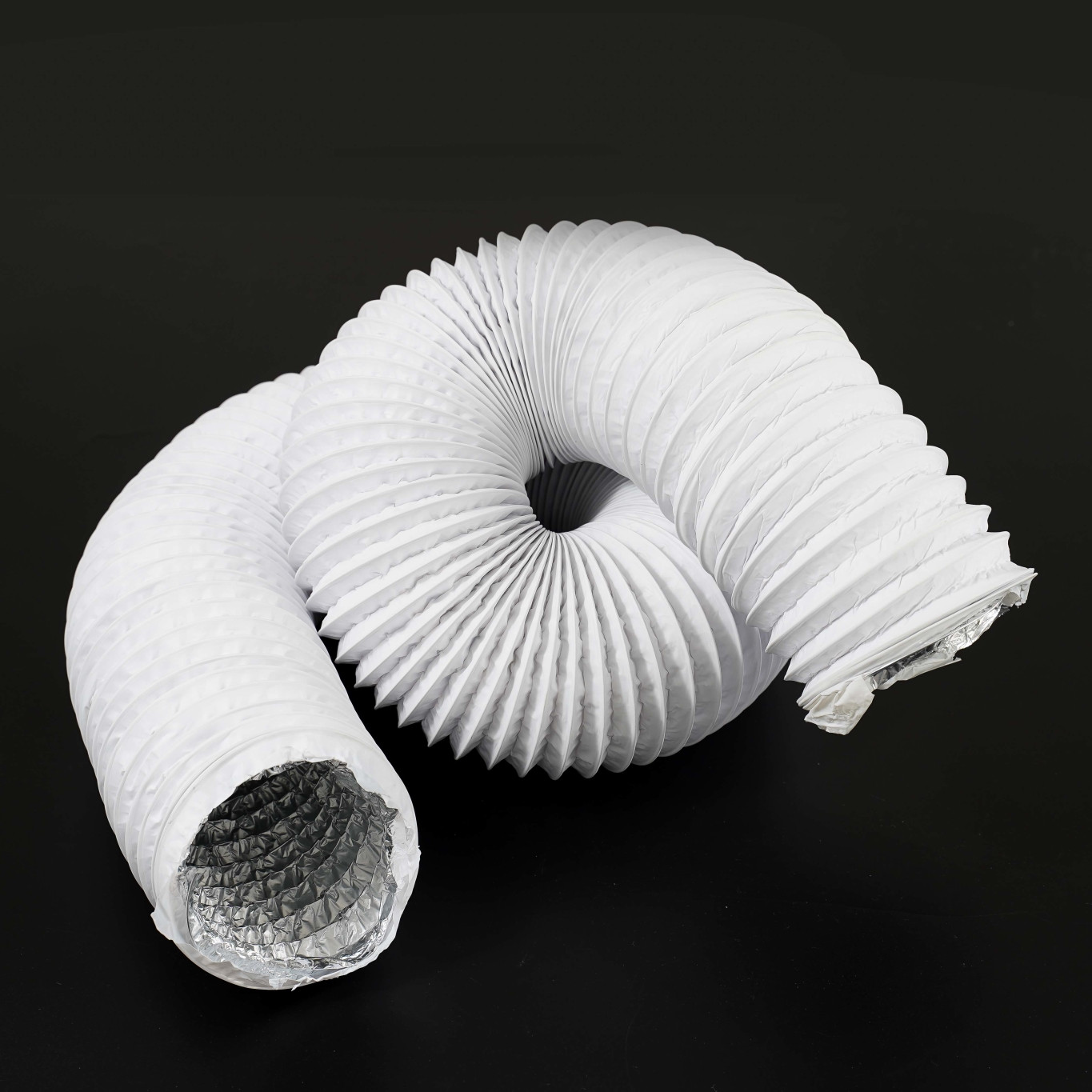 2‘’-24‘’ inch PVC & Aluminum combined duct  for Ventilation and exhaust systems