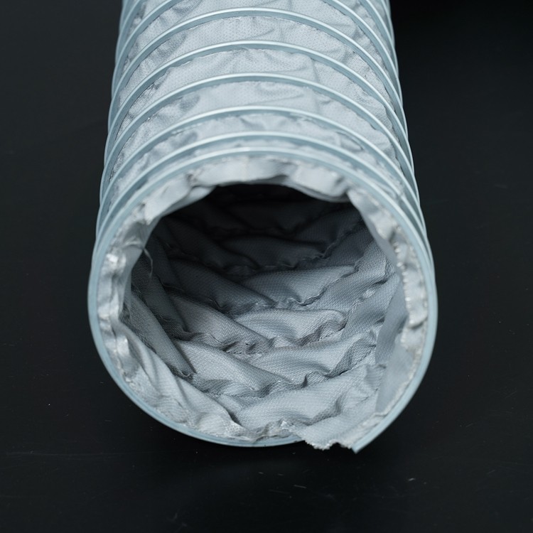 2''-48''(52mm-1220mm) High temperature silicon coated fabric duct hose