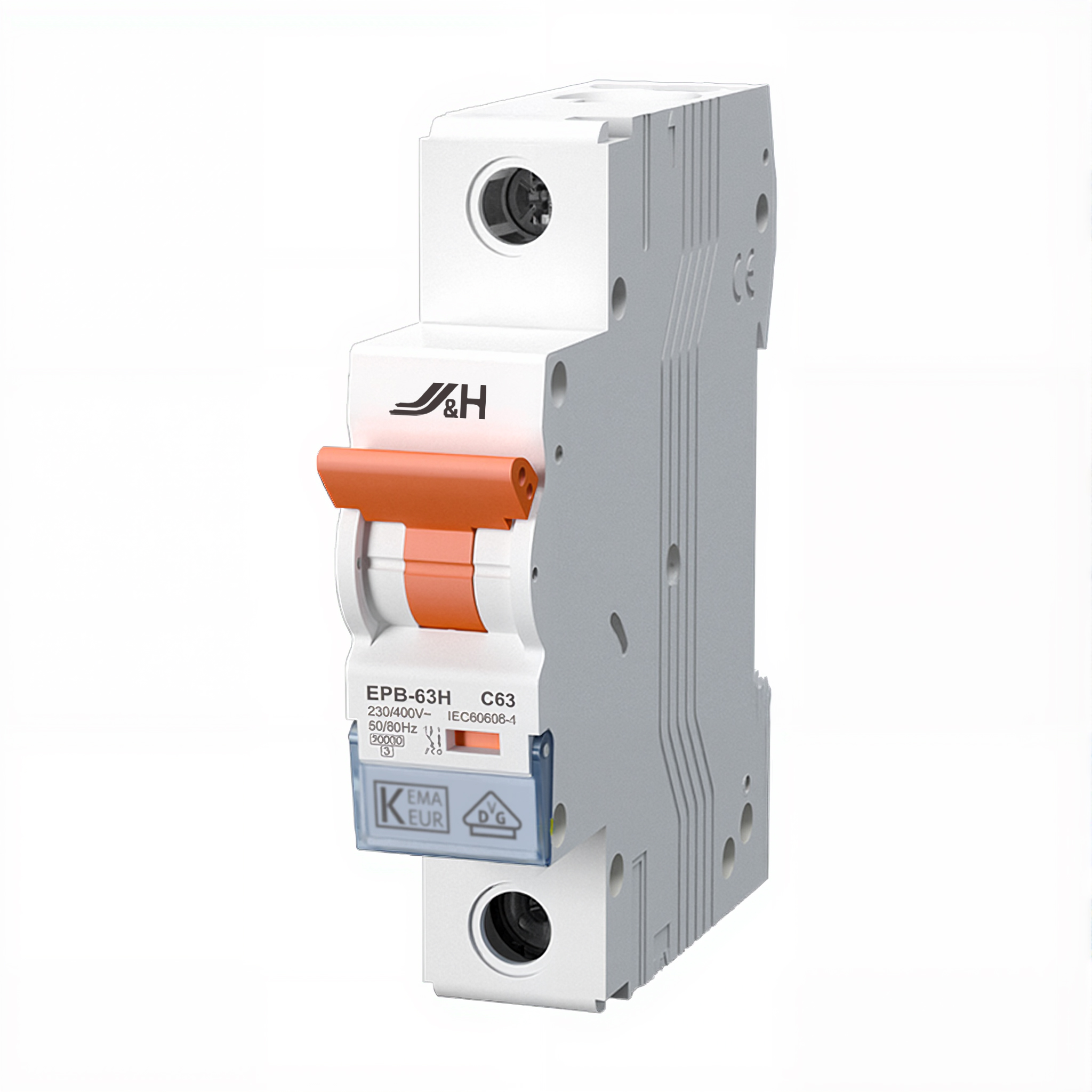 EPB-63H 10KA 1P,1P+N,2P,3P,3P+N,4P 1A-63A Miniature Circuit Breakers MCBs EPB-63H 10KA 1P,1P+N,2P,3P,3P+N,4P 1A-63A Miniature Circuit Breakers MCBs