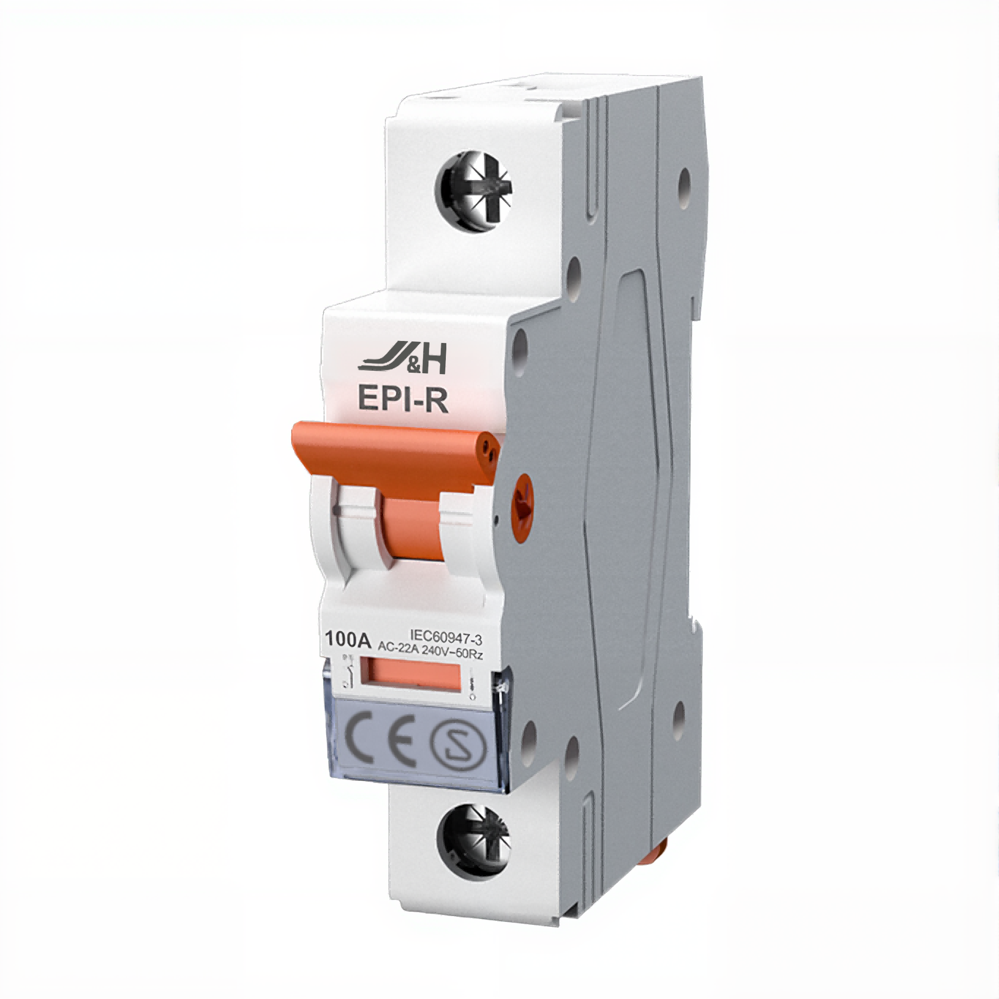 EPI-R Din Rail Mounted Main Switch 1P16A 20A 25A 32A-125A Isolating Switch EPI-R Din Rail Mounted Main Switch 1P16A 20A 25A 32A-125A Isolating Switch
