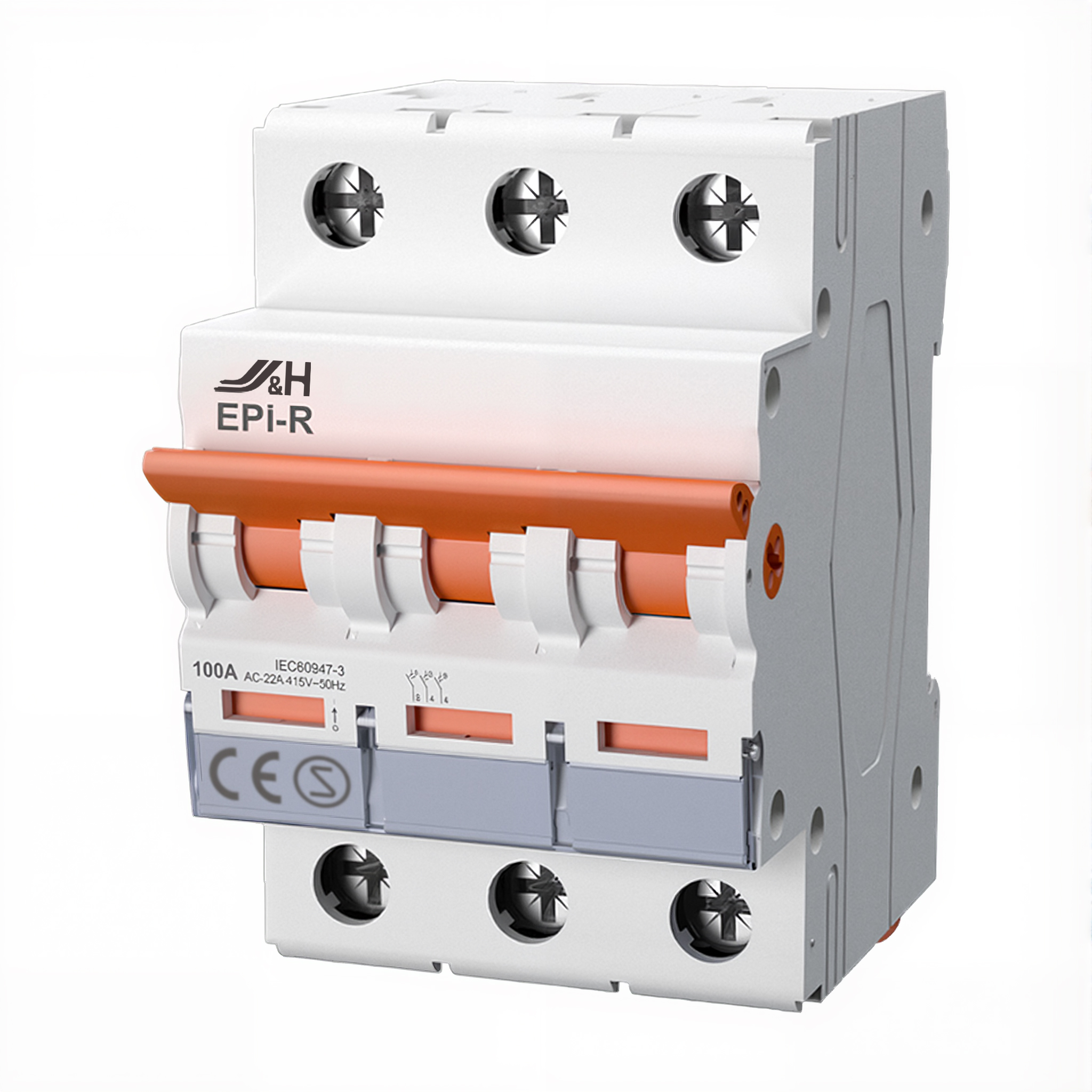 EPI-R 35mm Din Rail Isolator Switch Disconnector 3P4P 80A 100A 125A EN/IEC60947-3 EPI-R 35mm Din Rail Isolator Switch Disconnector 3P4P 80A 100A 125A EN/IEC60947-3