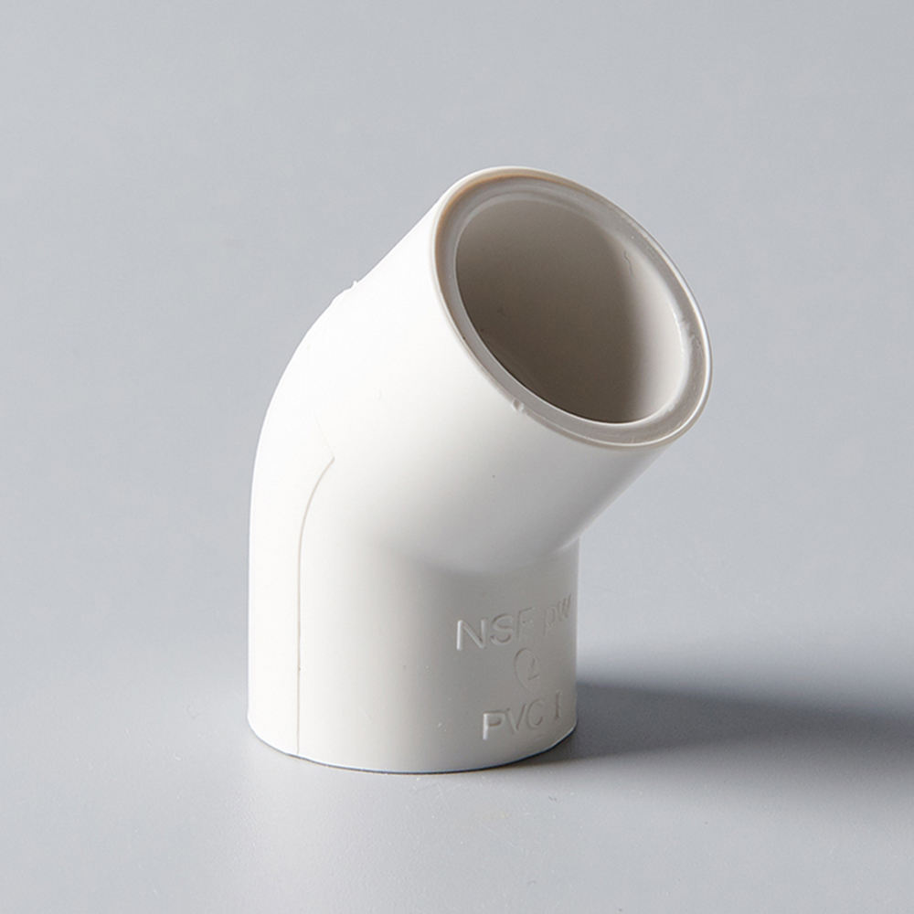 Factory Wholesale Price ASTM D1785/2466 1/2'' 45 Degree Elbows Plumbing Pipe Fittings