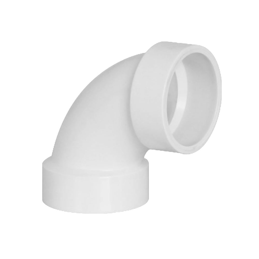 ASTM D1785/2665 Sch40 Upvc Dwv Drainage 90 Degree Elbow