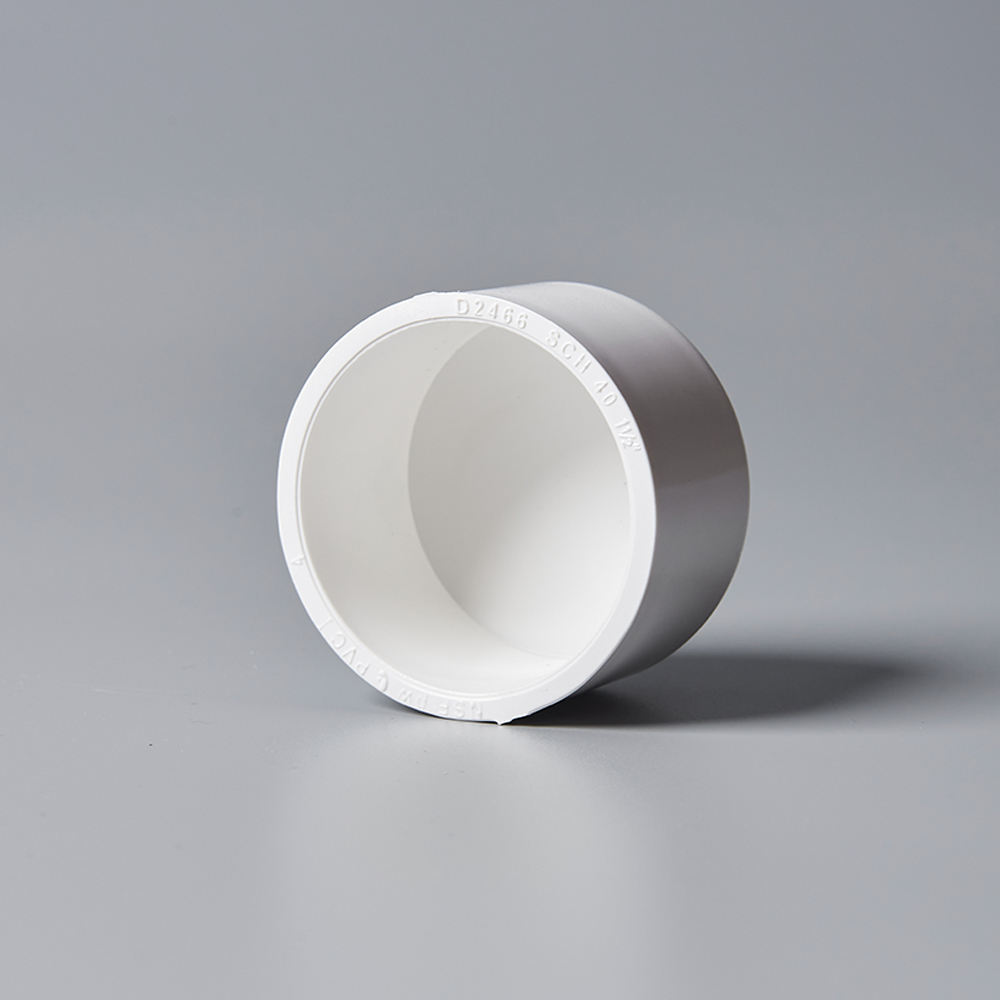 Plastic Pipe Connection Fittings ASTM-D-2466 3 Inch End Caps for PVC Pipe