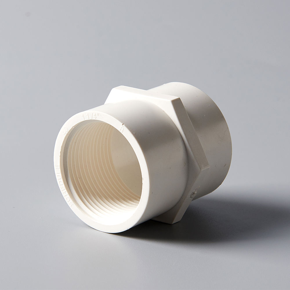 China Supply High Quality Pipe Fittings ASTM D1785/2466 NAF UPVC SCH40 3/4