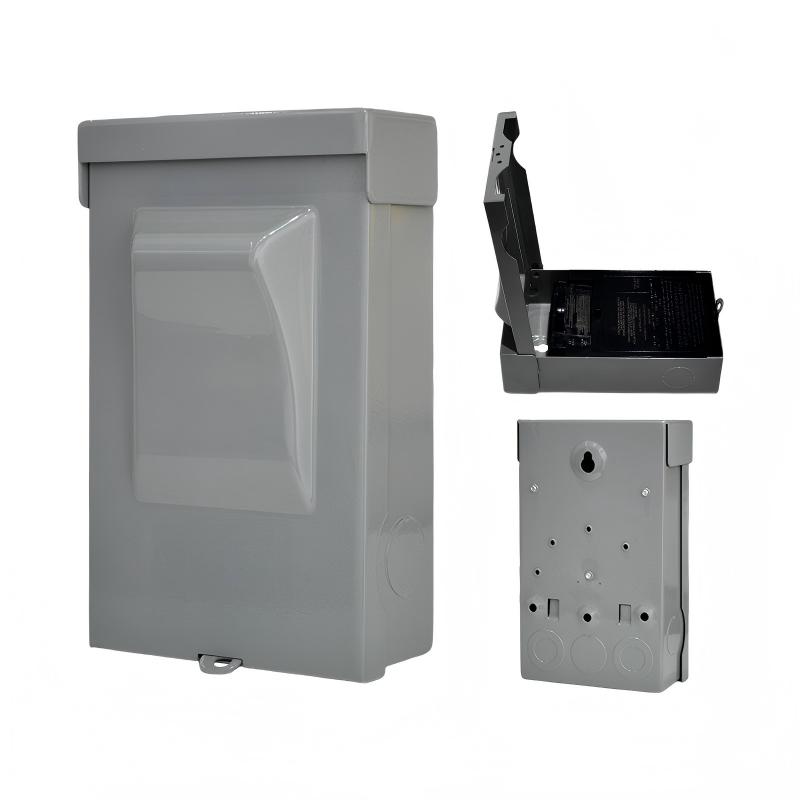 Low Voltage Residential Load Center Ac Disconnect, 60 Amp, 240 Volt